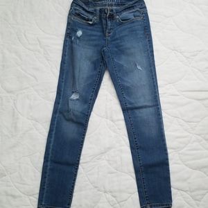 Aeropostale Distressed Skinny Jeans